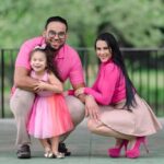 DJ Aneudy wife Abdally Fattal and daughters
